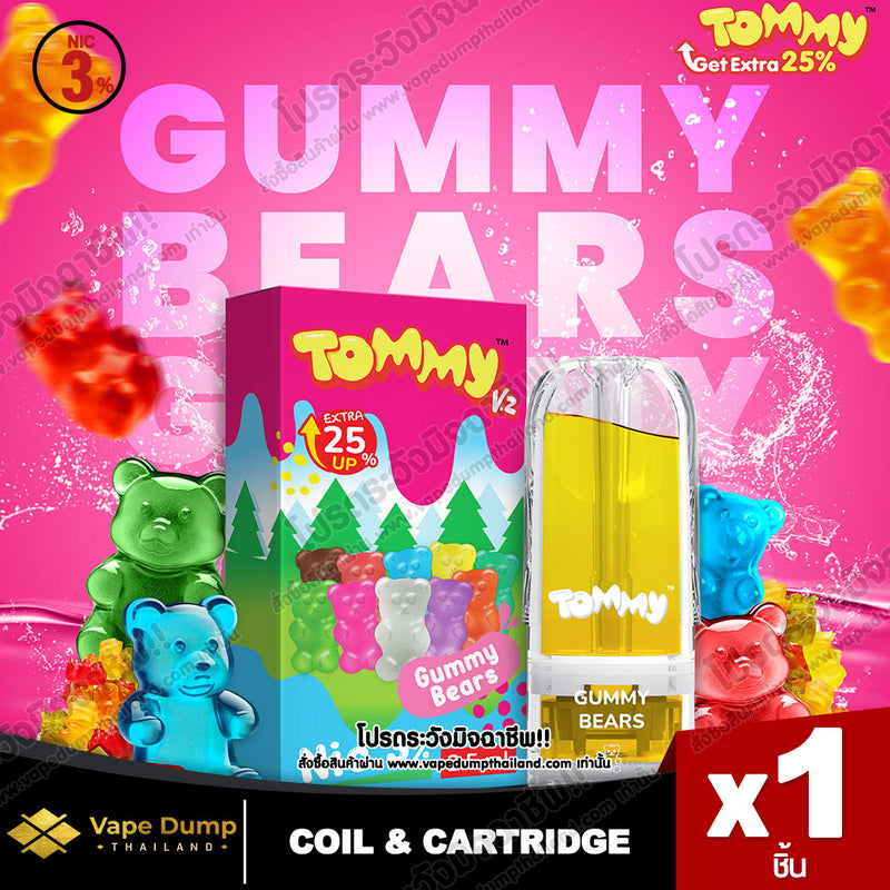 Tommy v2 Pod Juice 2.5 ml.
