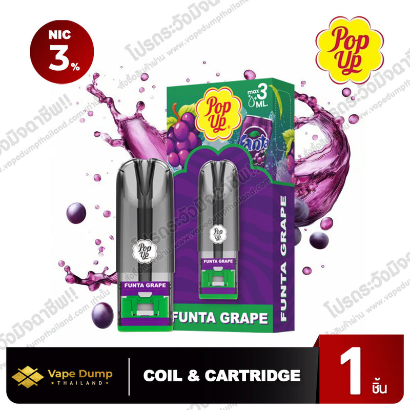 Pop up Pod Juice 3ml. (Pop up Max)