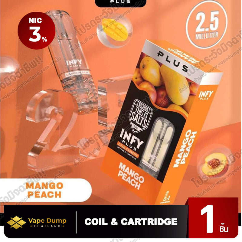 INFY Plus Pod Juice 2.5 ml. By This Is Salt