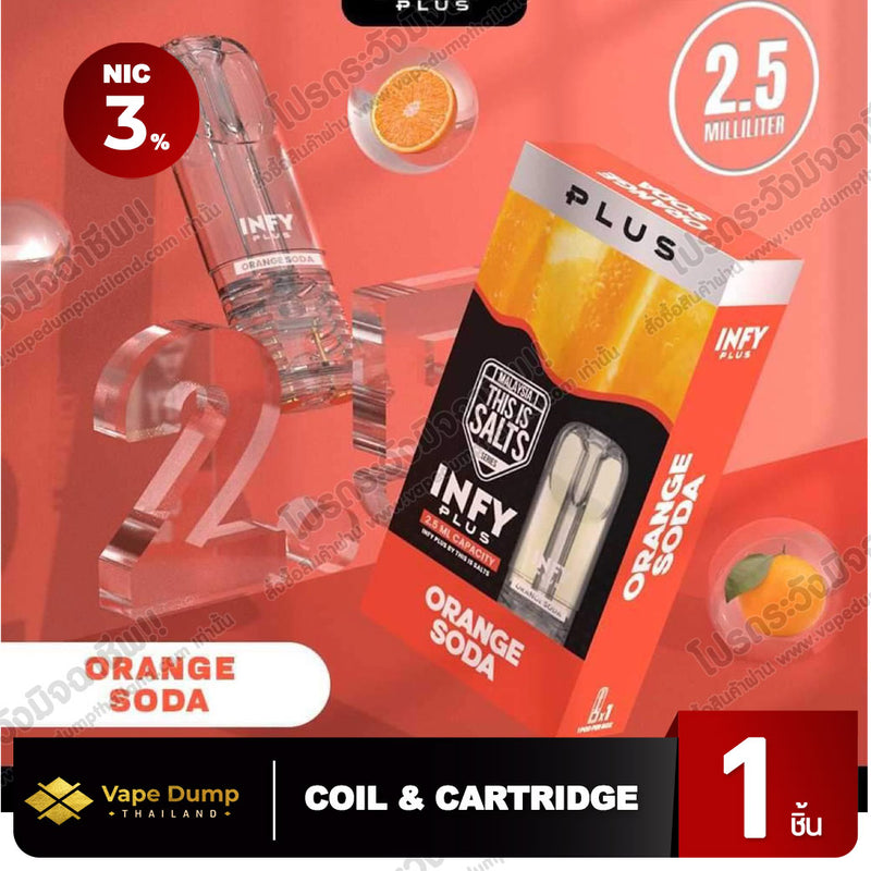 INFY Plus Pod Juice 2.5 ml. By This Is Salt