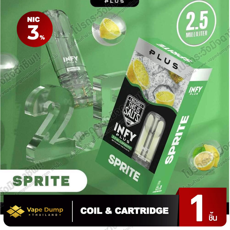 INFY Plus Pod Juice 2.5 ml. By This Is Salt