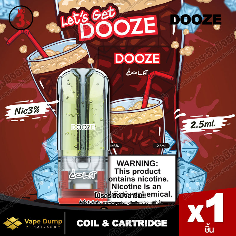 Dooze Pod Juice 2.5 ML.