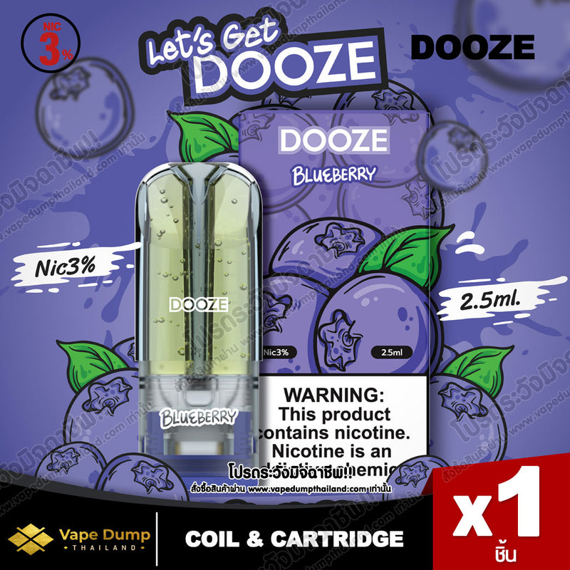 Dooze Pod Juice 2.5 ML.