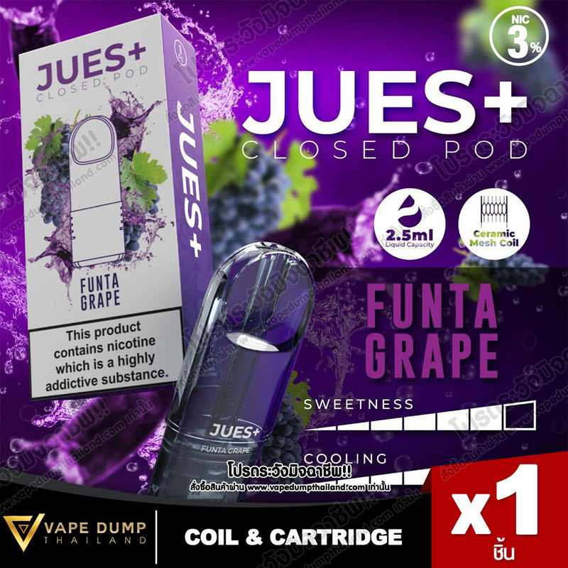 JUES Plus + Pod Juice