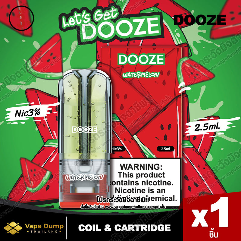 Dooze Pod Juice 2.5 ML.