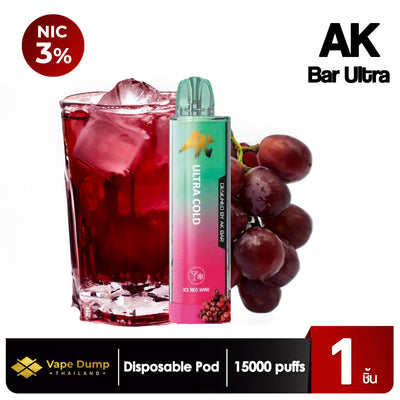 AK Bar Ultra Cold 15k Disposable Pod