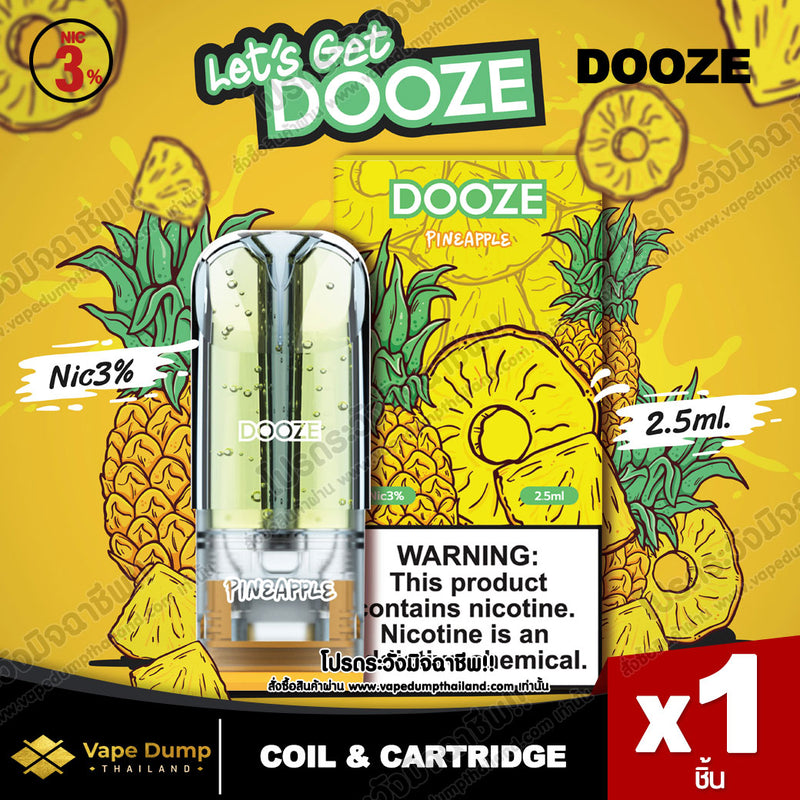 Dooze Pod Juice 2.5 ML.