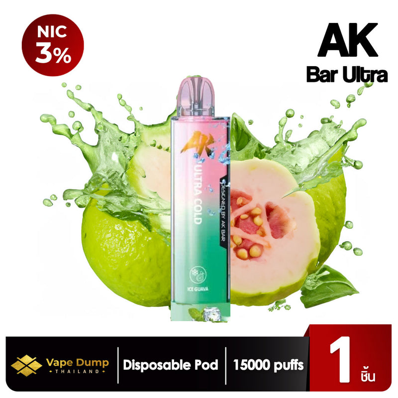 AK Bar Ultra Cold 15k Disposable Pod